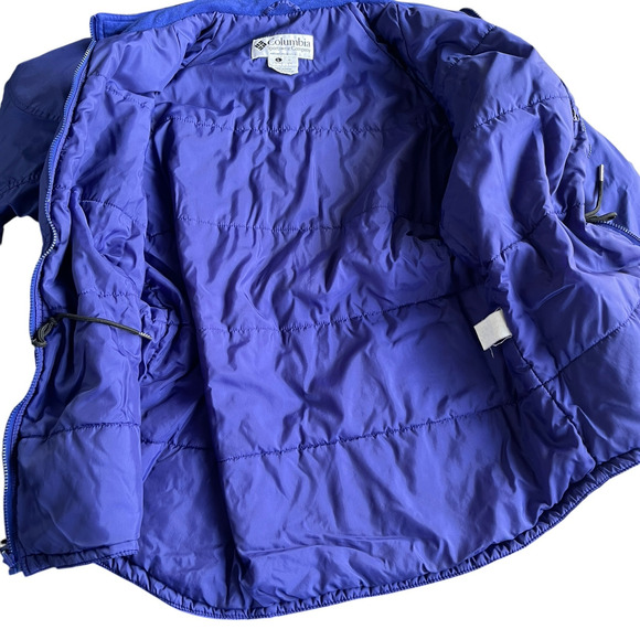 Columbia Sportswear Womens Jacket Large Full Zip Winter Ski Outerwear Snow Retro - Picture 3 of 13